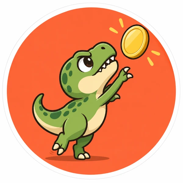 Rexy, sticker logo
